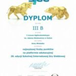 Dyplom GPW
