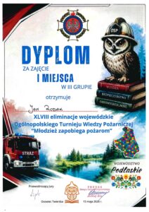 dyplom I miejsce Jan Rodak page 0001 dyplom I miejsce Jan Rodak page 0001
